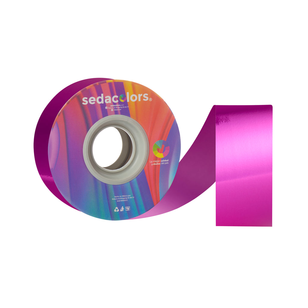 METALLIC FUCHSIA RIBBON