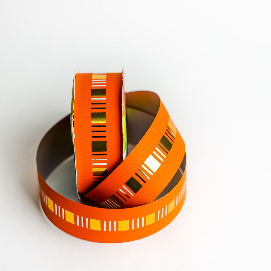 ORANGE MIAMI RIBBON
