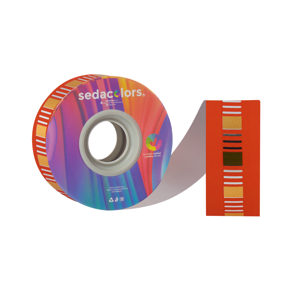 ORANGE MIAMI RIBBON