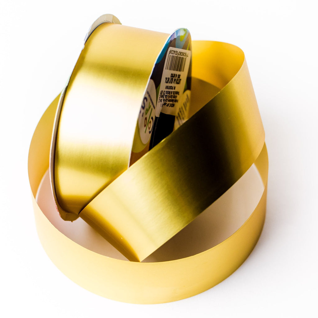 SILKY METAL GOLD RIBBON