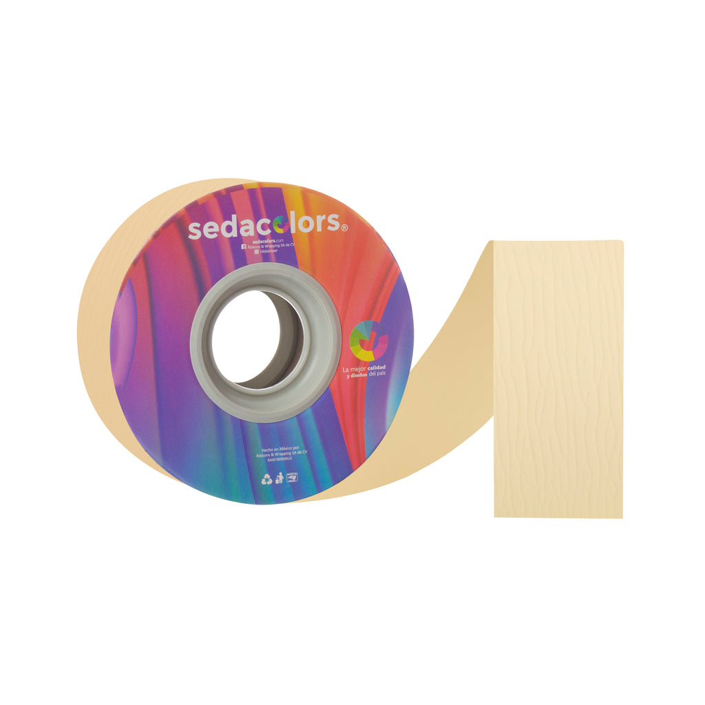 SYNTHETIC PAPER BEIGE RIBBON
