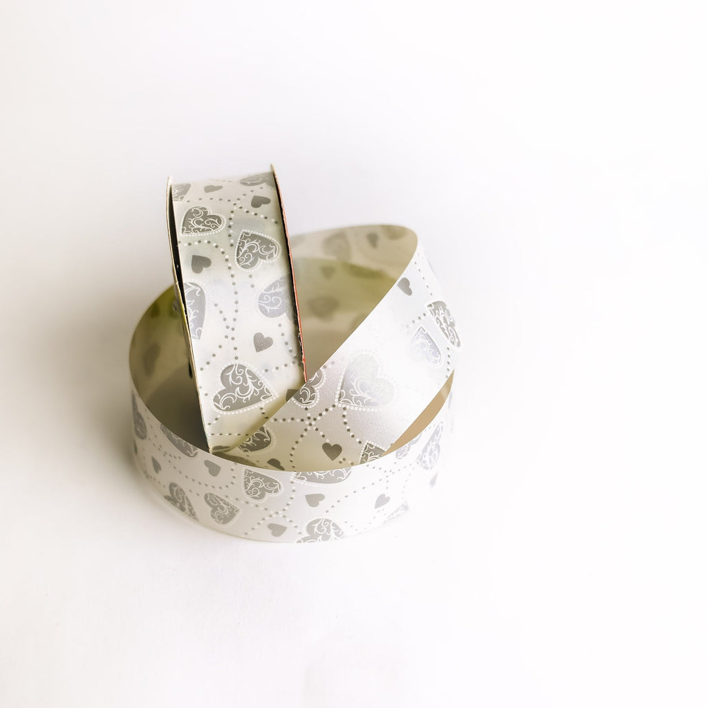 ELEGANT SILVER RIBBON