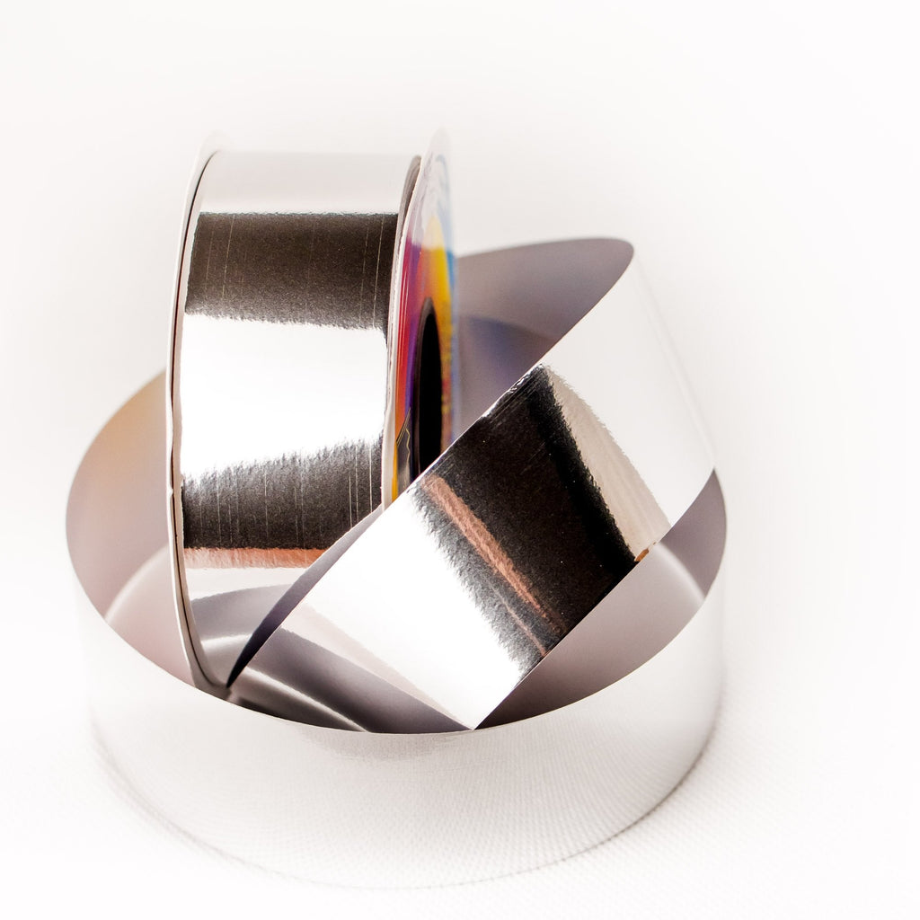 METALLIC SILVER RIBBON