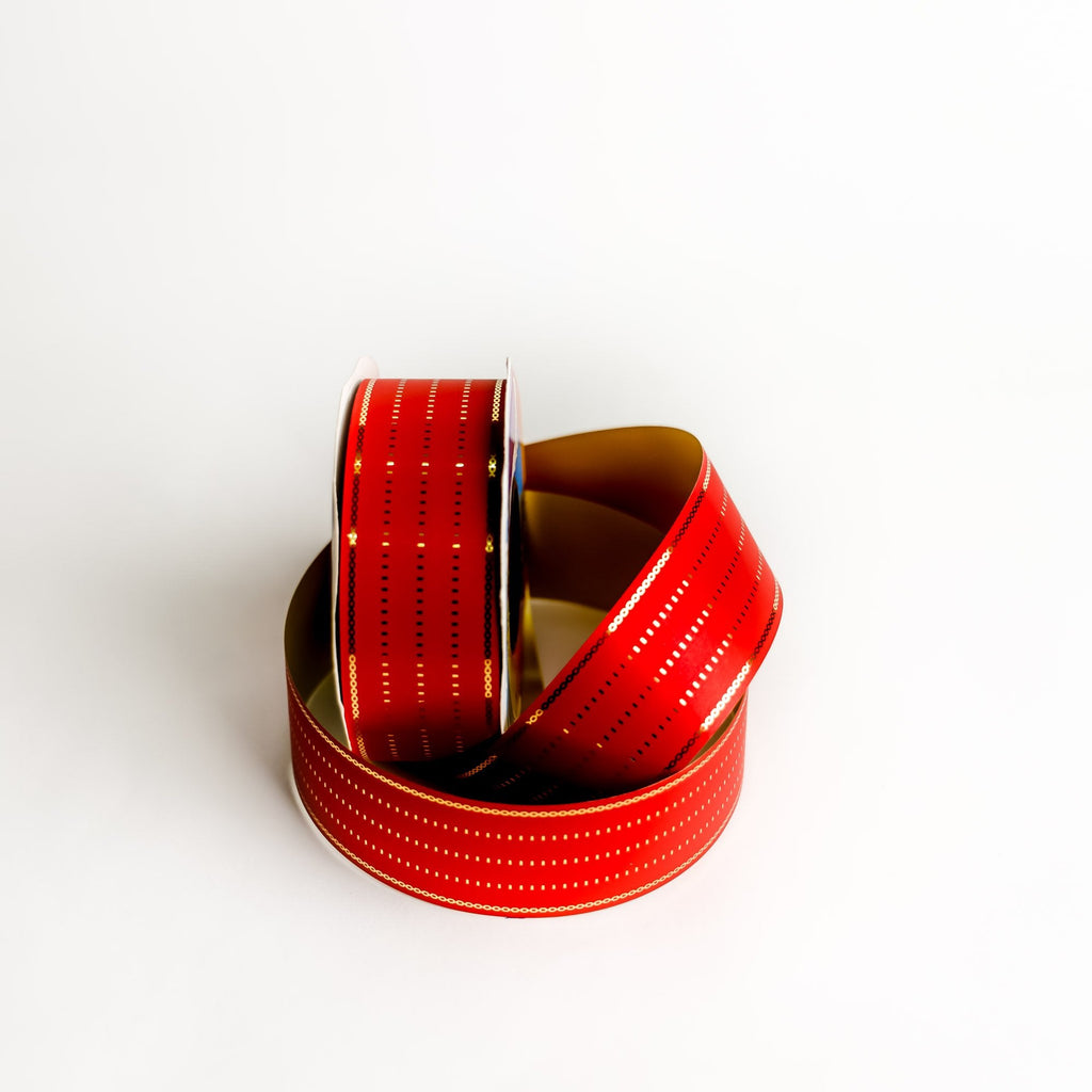 RED STRIPES RIBBON