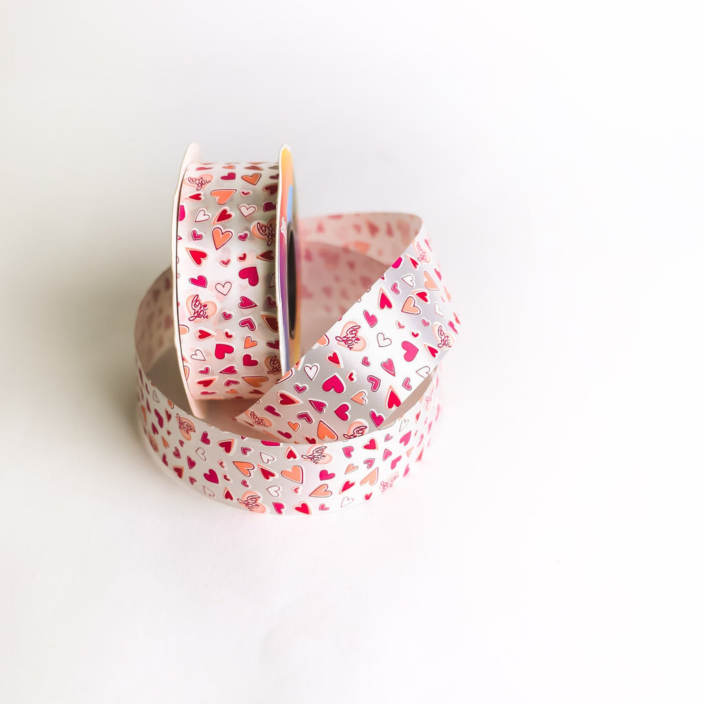 LIGHT PINK SILVER RIBBON