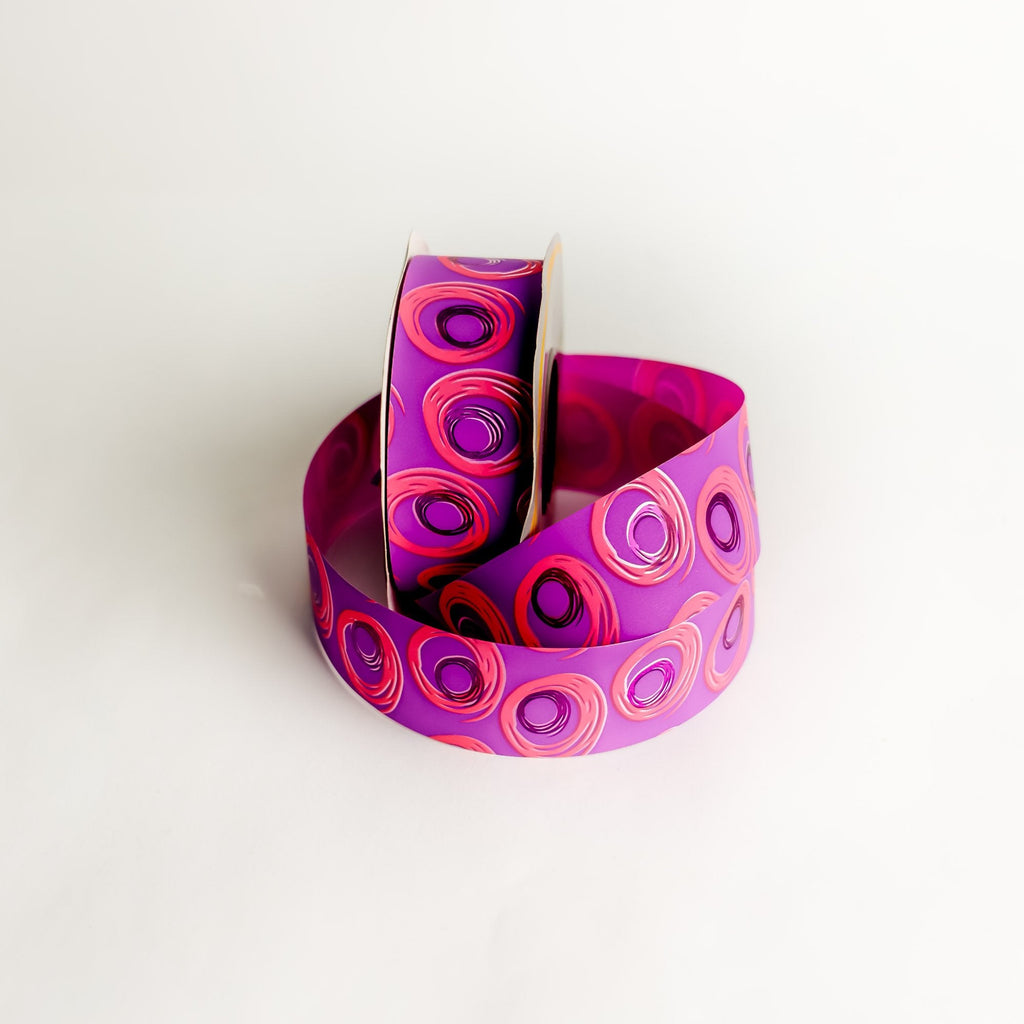 PURPLE SPIN RIBBON