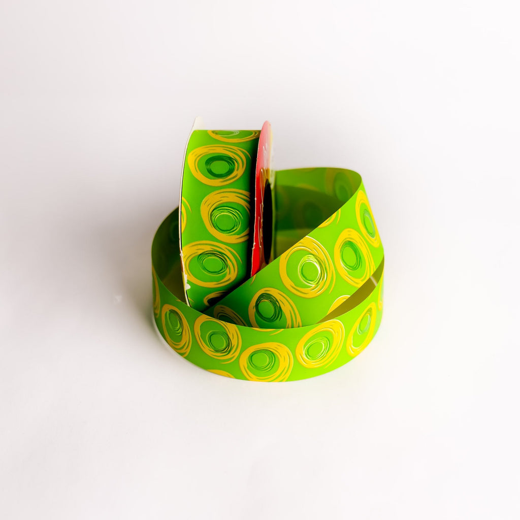 APPLE GREEN SPIN RIBBON