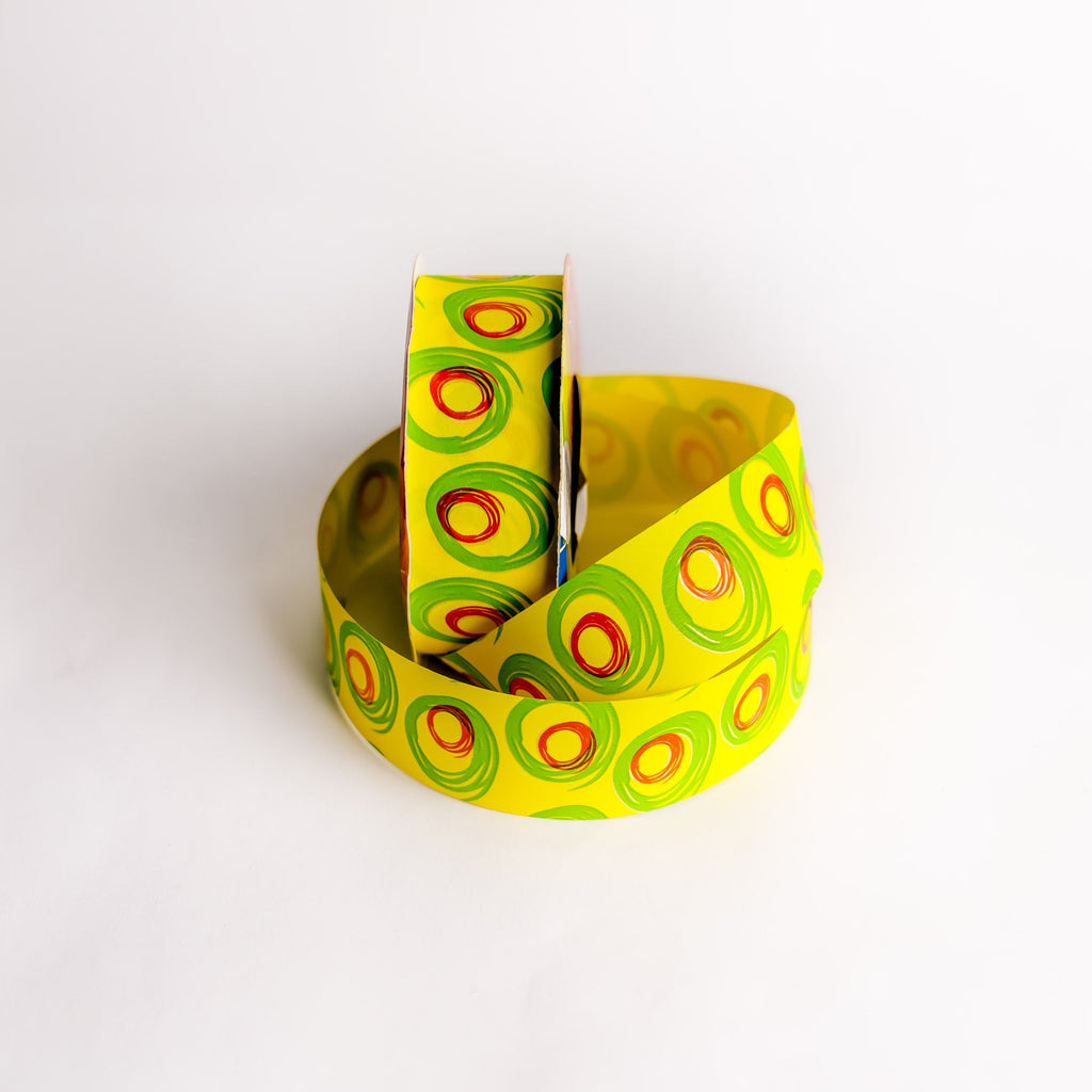 YELLOW SPIN RIBBON
