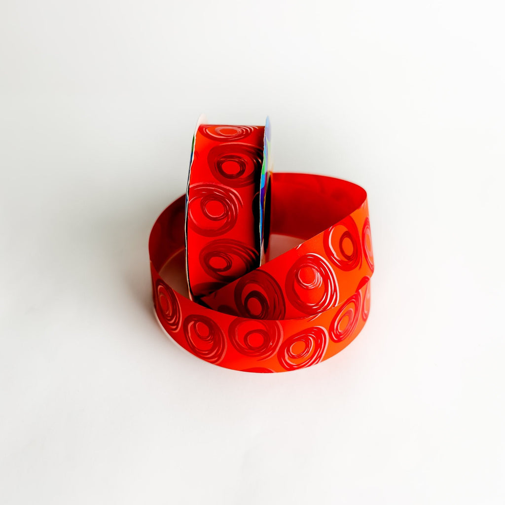 ORANGE SPIN RIBBON