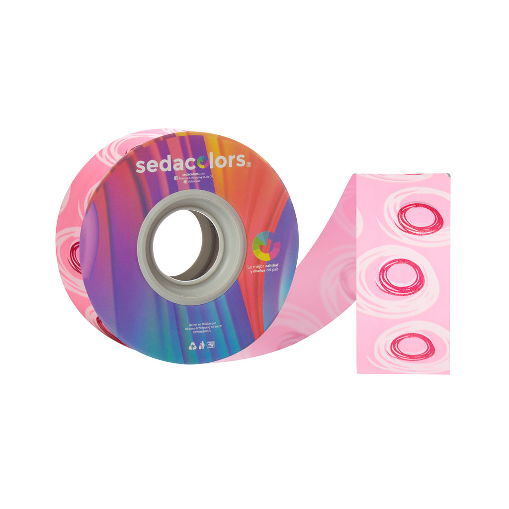 LIGHT PINK SPIN RIBBON