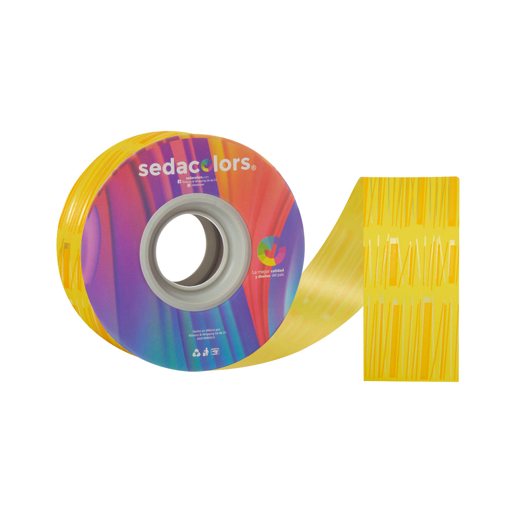 YELLOW STICK RIBBON