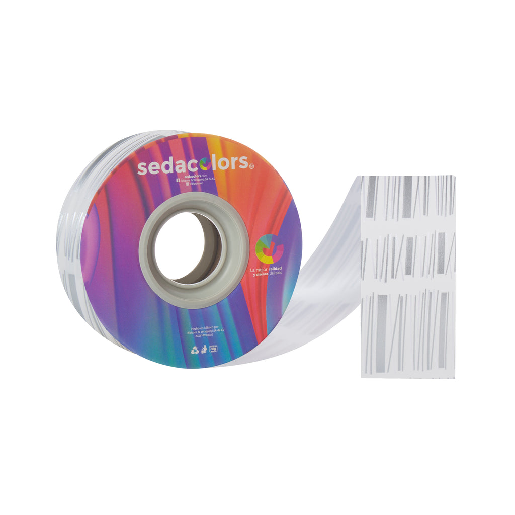 STICK SILVER RIBBON