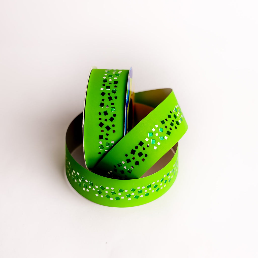 VEGAS APPLE GREEN RIBBON