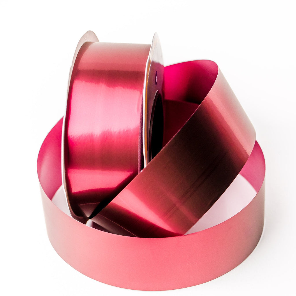 BURGUNDY PLAIN RIBBON