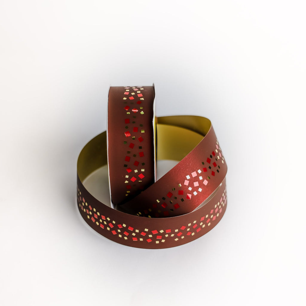 VEGAS BURGUNDY RIBBON