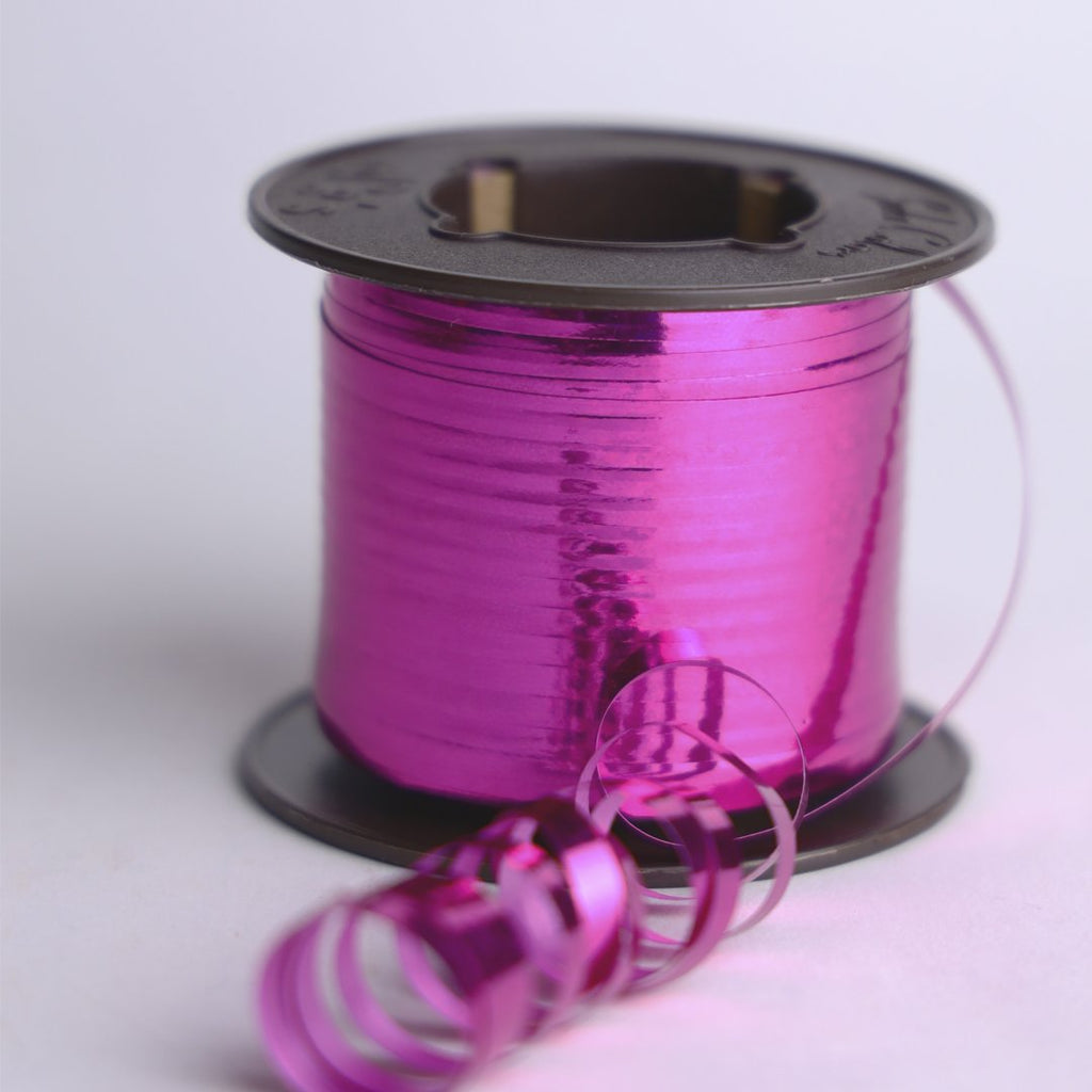 FUCHSIA HOLOGRAM CURLING
