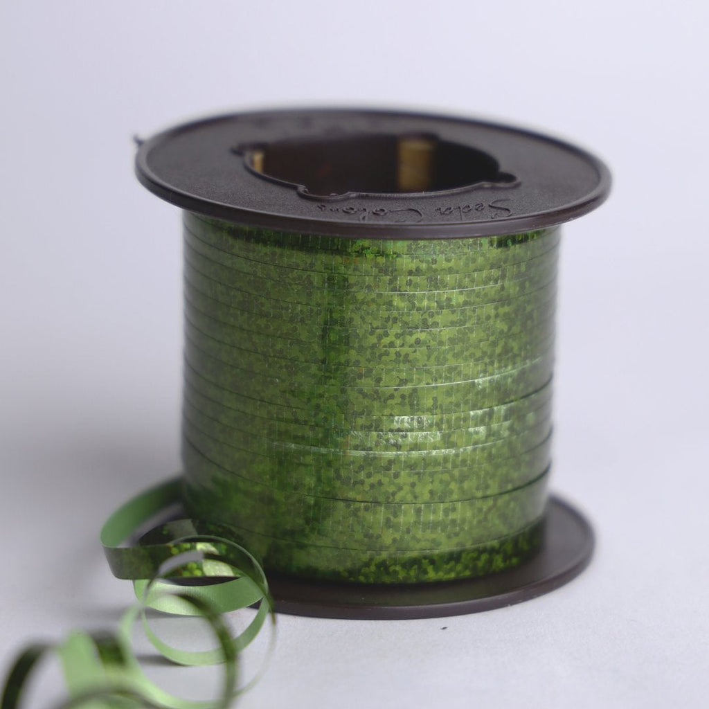 MOSS GREEN HOLOGRAM CURLING
