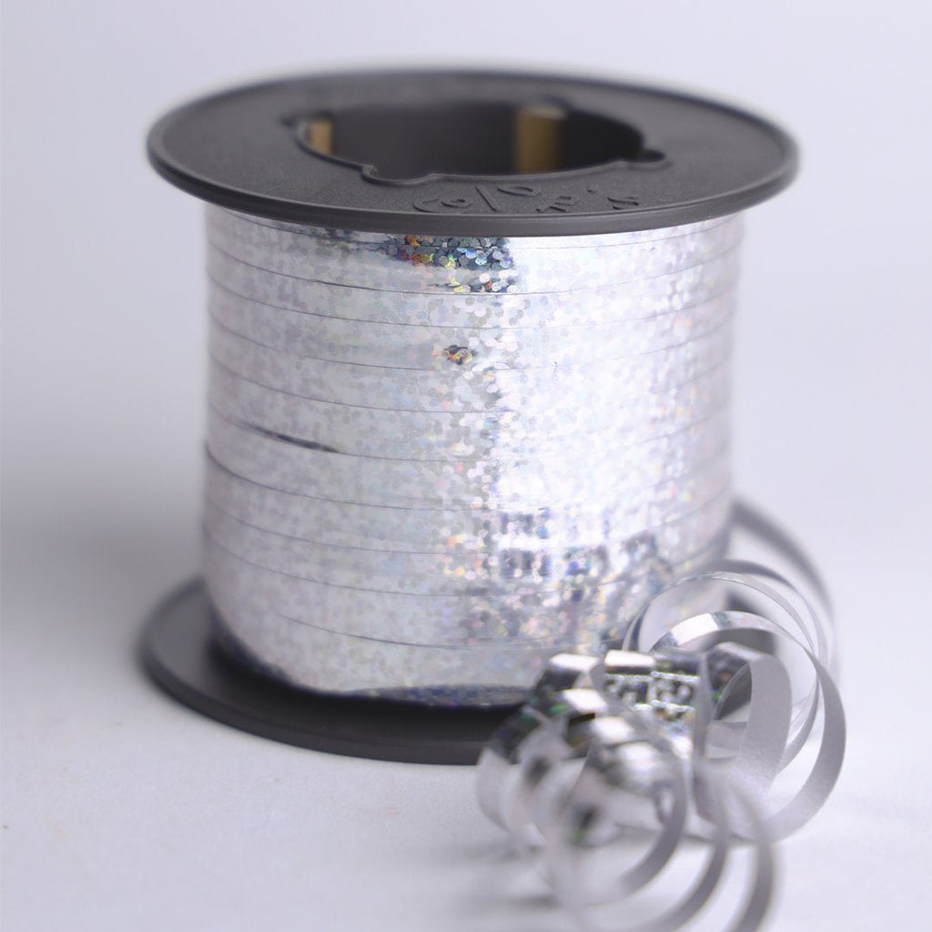 SILVER HOLOGRAM CURLING