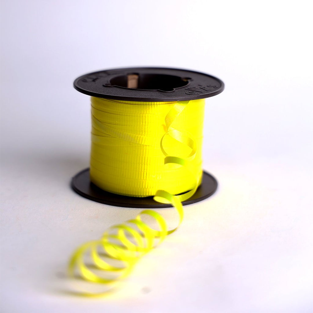 YELLOW PLAIN CURLING