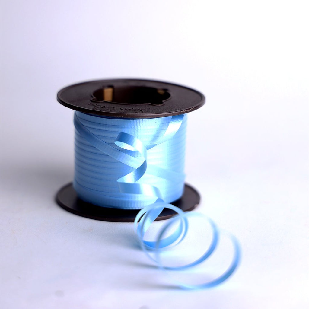 SKY BLUE PLAIN CURLING
