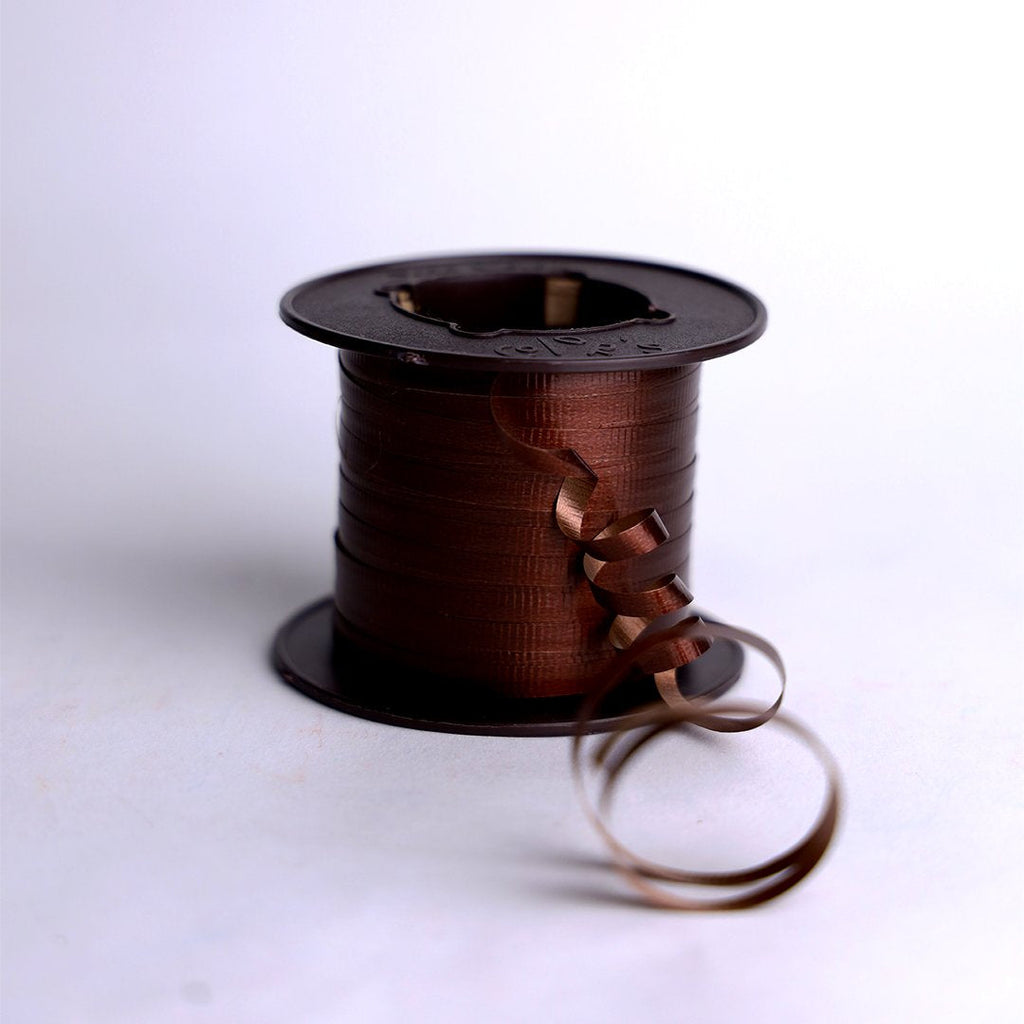 BROWN PLAIN CURLING