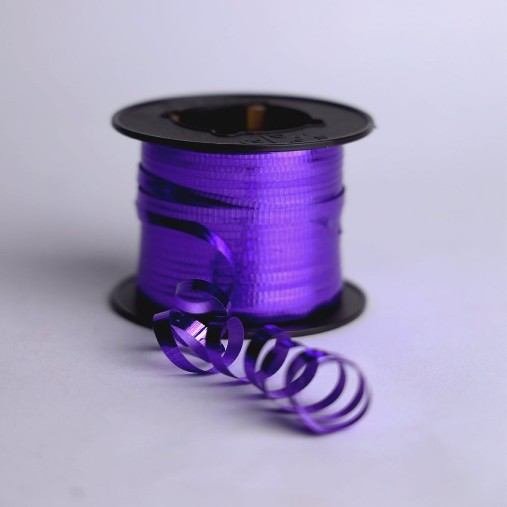 PURPLE METALLIC CURLING