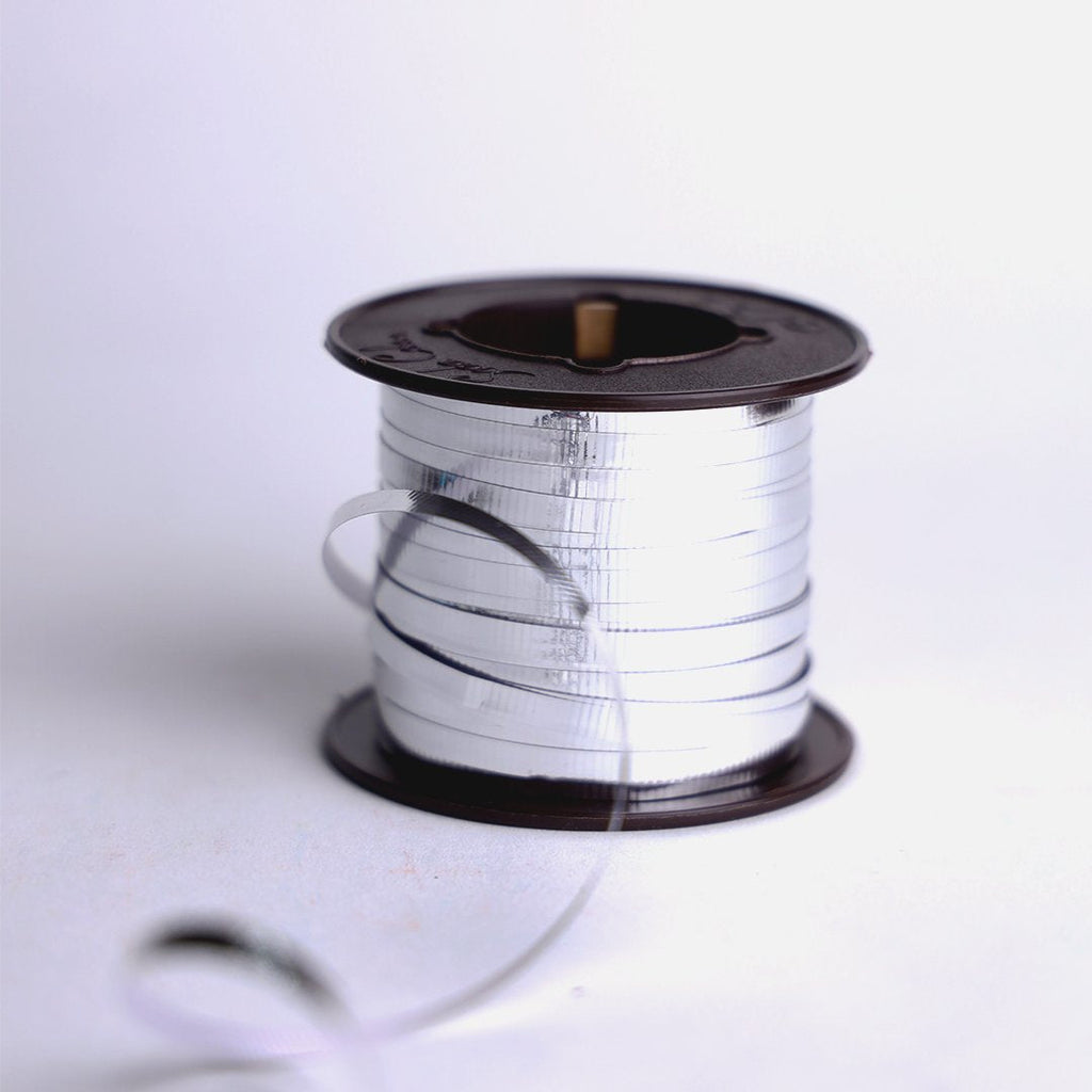 SILVER METALLIC CURLING
