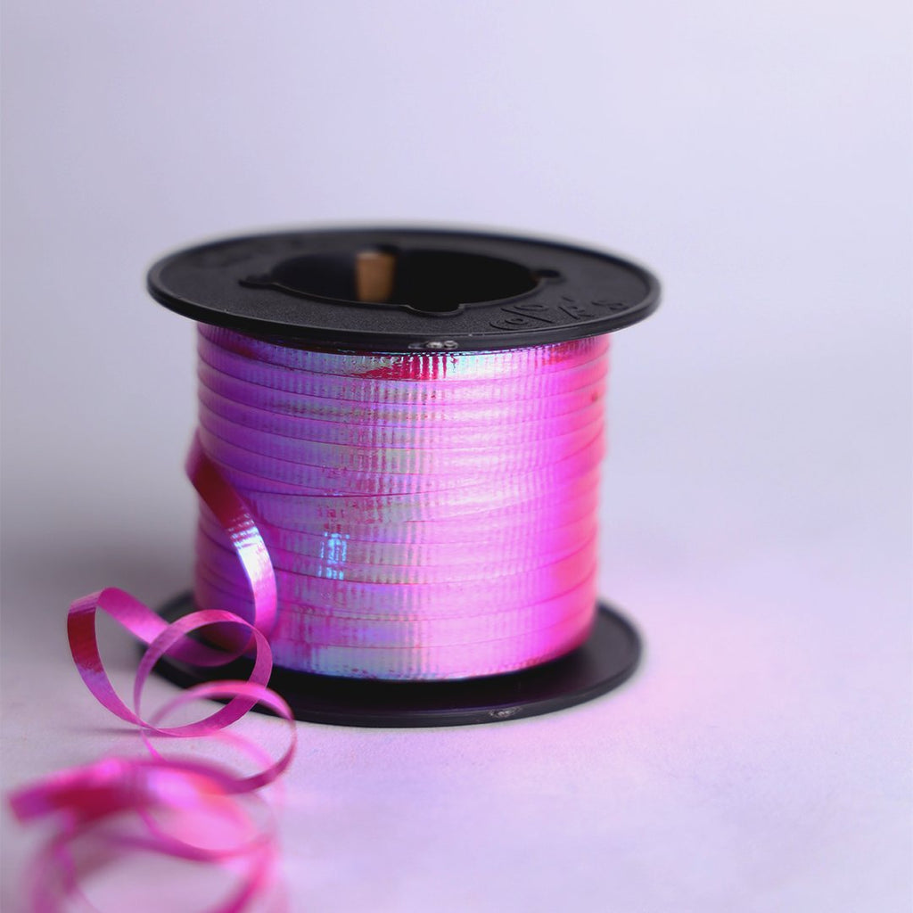 FUCHSIA PEARLESCENT CURLING