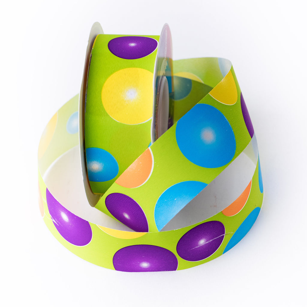 LITTLE BALLS APPLE GREEN RIBBON