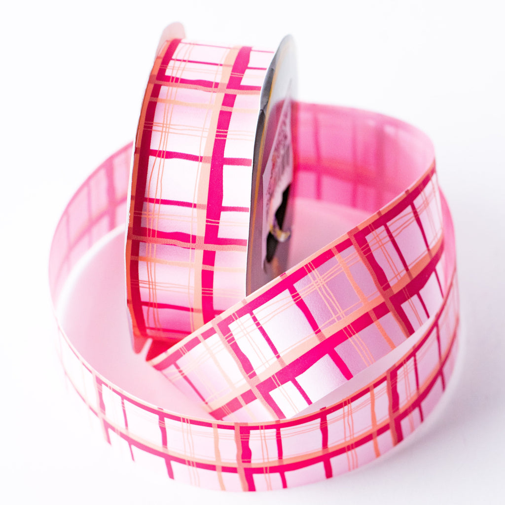 BRIDGET PLAIN MEXICAN PINK RIBBON