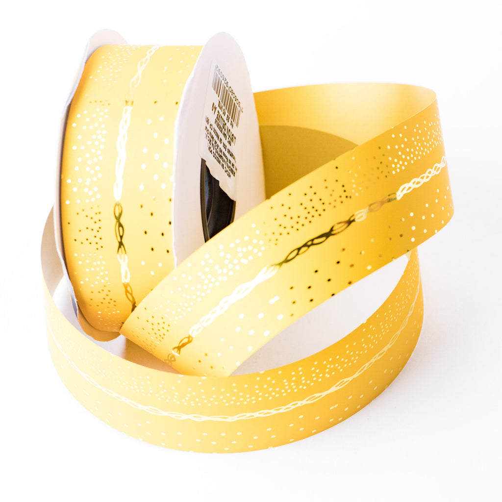 YELLOW DELUXE RIBBON