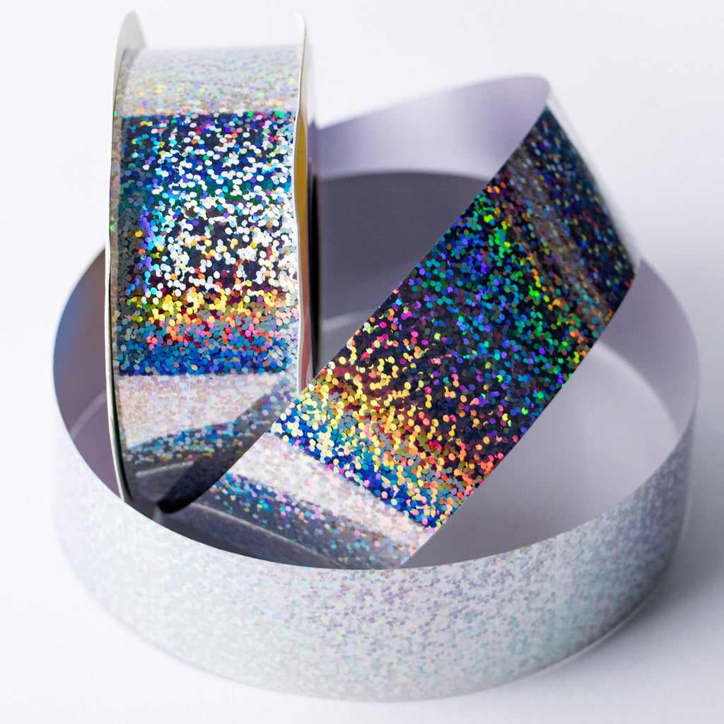 SILVER HOLOGRAM RIBBON