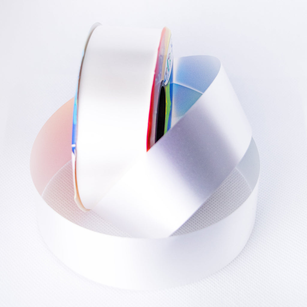 WHITE PLAIN RIBBON