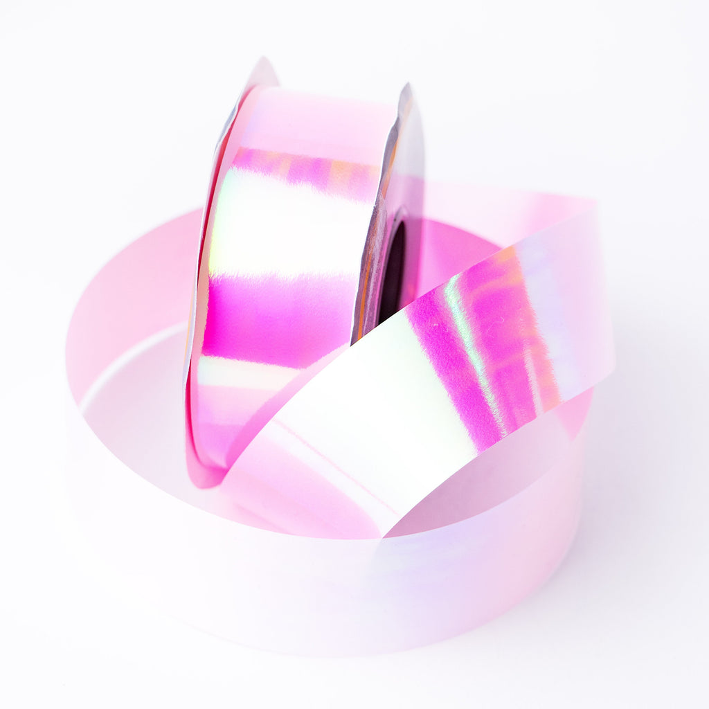 LIGHT PINK PEARLESCENT RIBBON