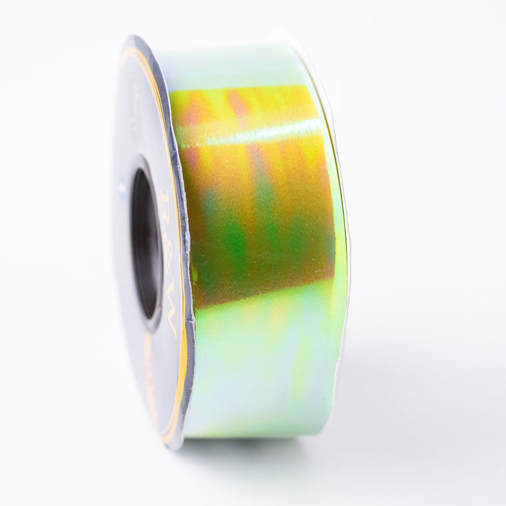 APPLE GREEN PEARLESCENT RIBBON