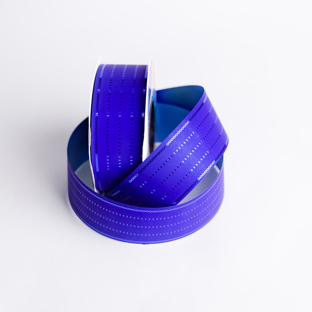 ROYAL BLUE STRIPES RIBBON